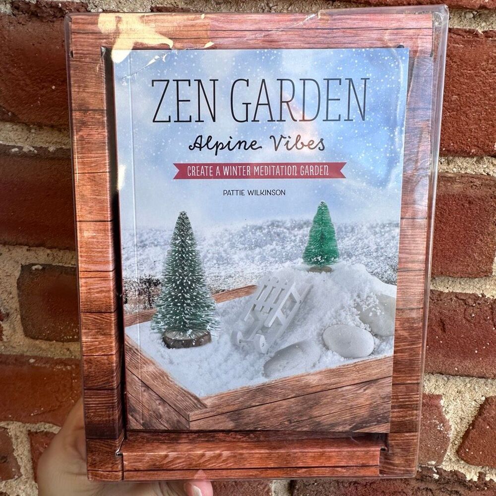 Zen Garden Alpine Vibes winter meditation garden desktop NEW